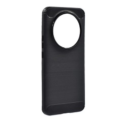 Honor Magic5 Pro 5G Gigapack szilikon telefonvédő ütésállóság, karbon minta, FEKETE