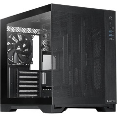 Chieftec VISIO AIR táp nélküli ablakos MT Mini Tower számítógépház fekete